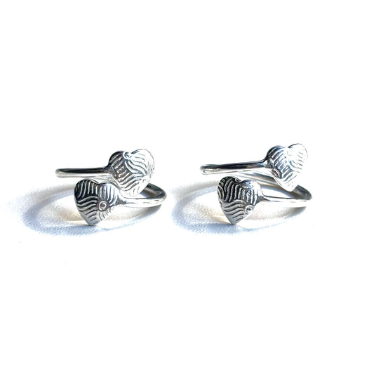 Heart plain ring 28