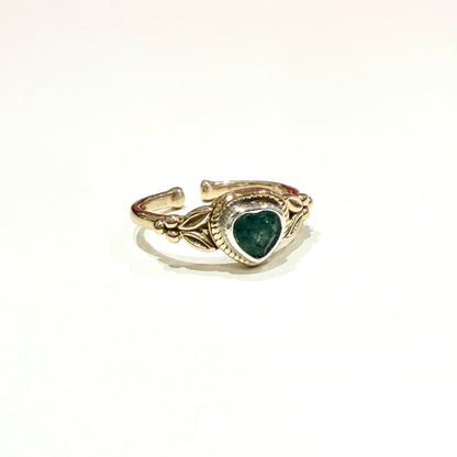 Heart design ring 6