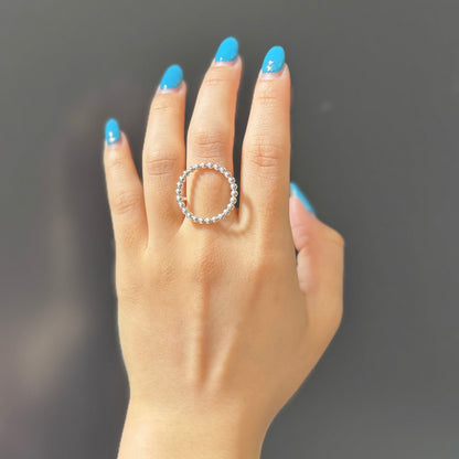Silver925 plain ring 41