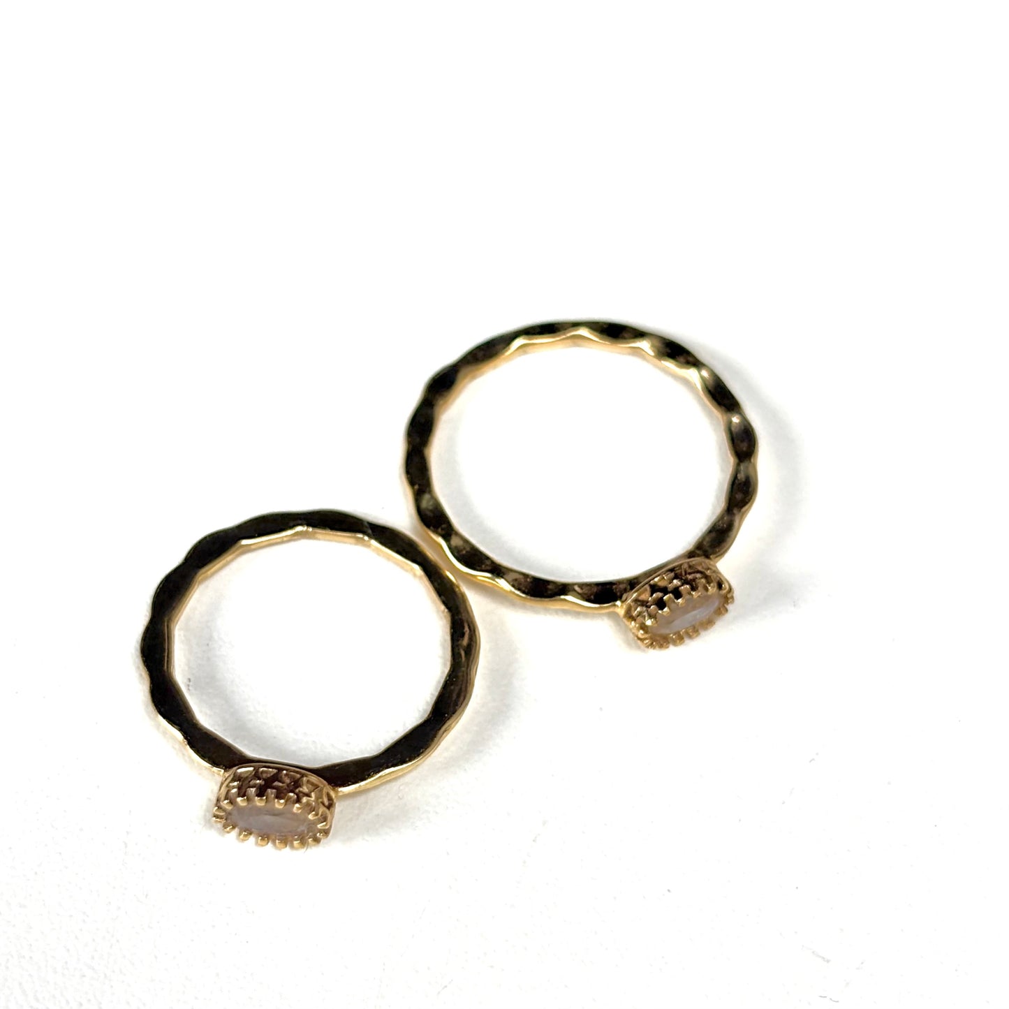 Brass petit ring 5
