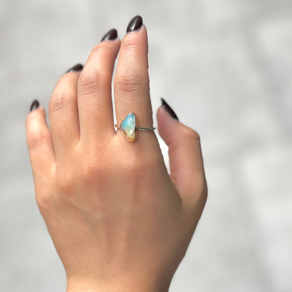 Opal ring 8