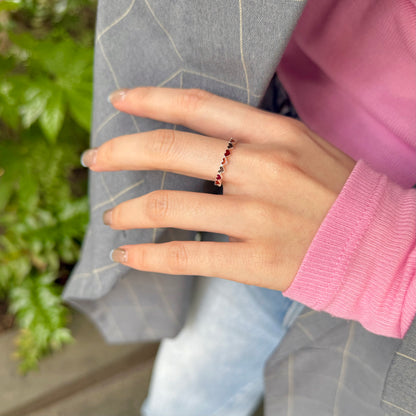 〈大阪限定〉Heart enamel ring