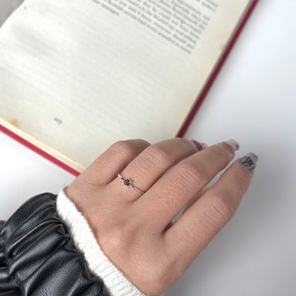 Silver925 1stone ring 1