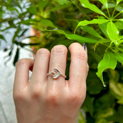 Moon design ring 3