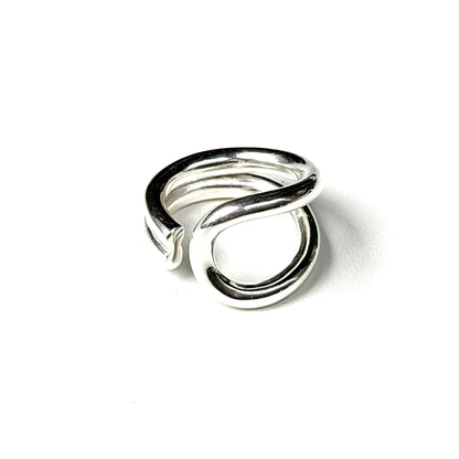 Silver925 plain ring 53