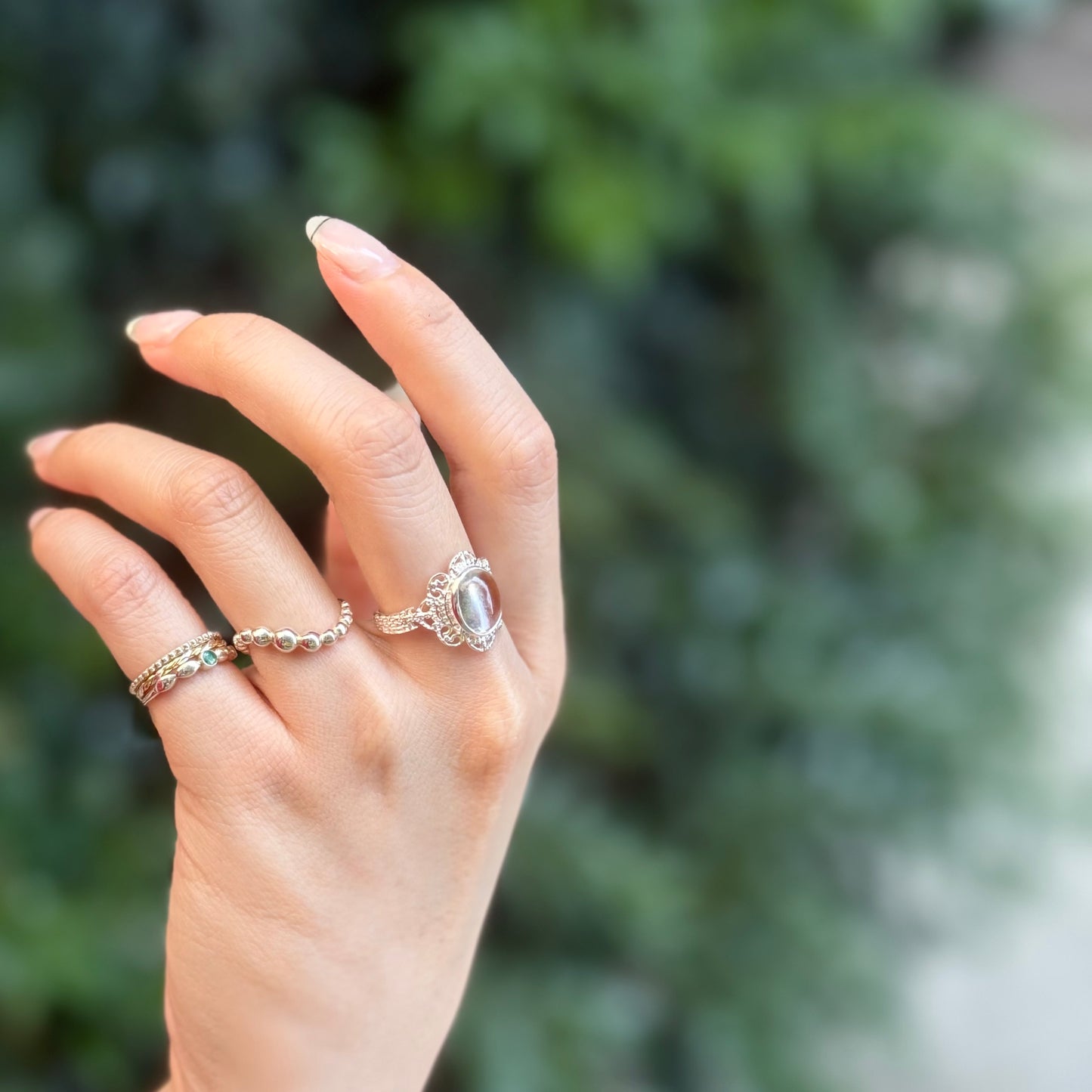 Crystal ring 5