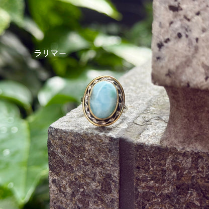 Silver925×Brass design ring 17