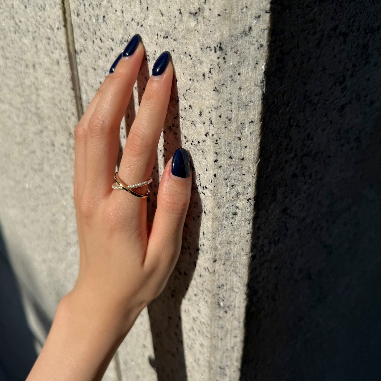 Silver925×Brass plain ring29
