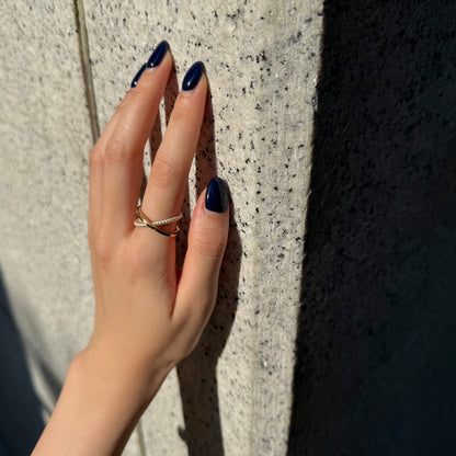 Silver925×Brass plain ring29
