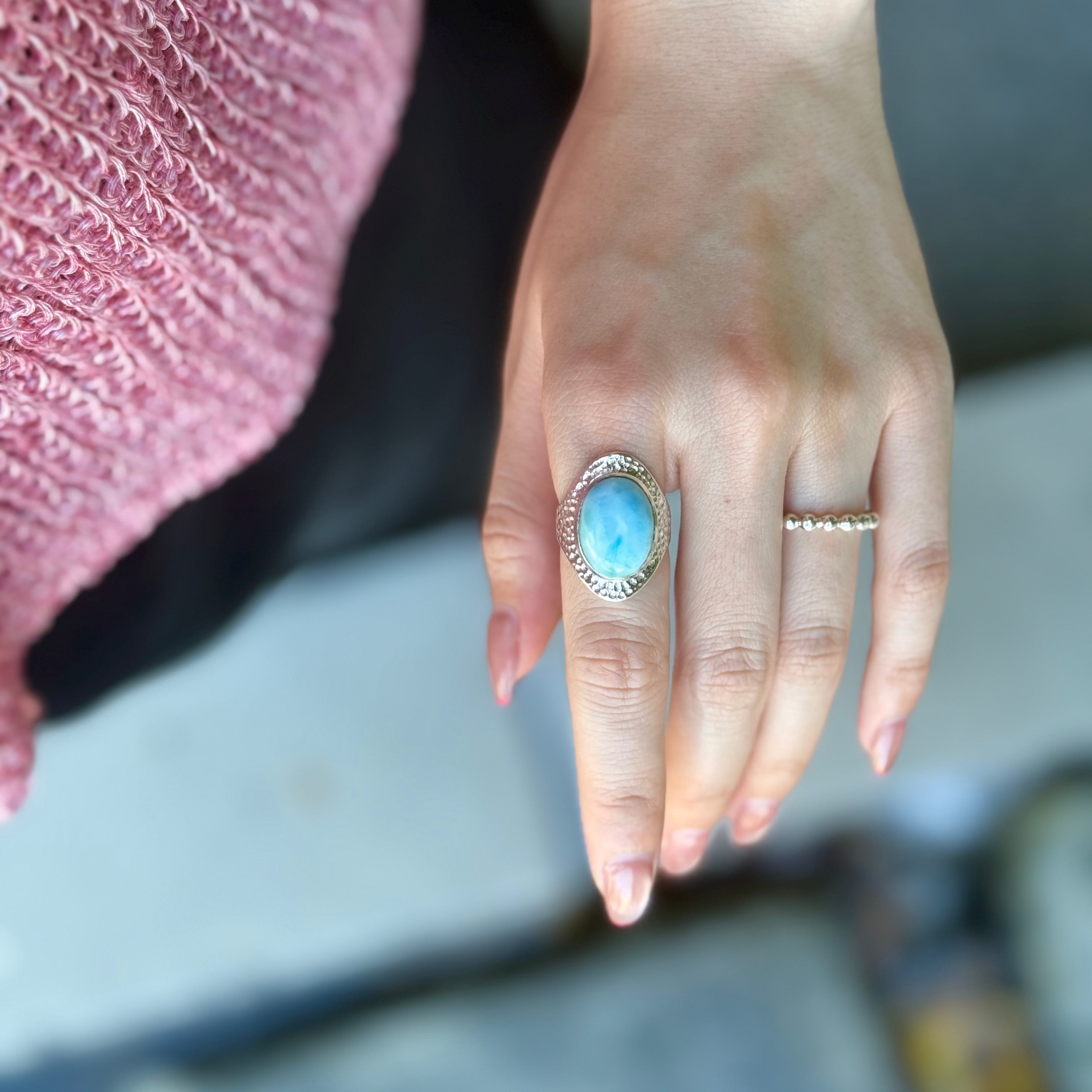 Larimar ring – Biju mam