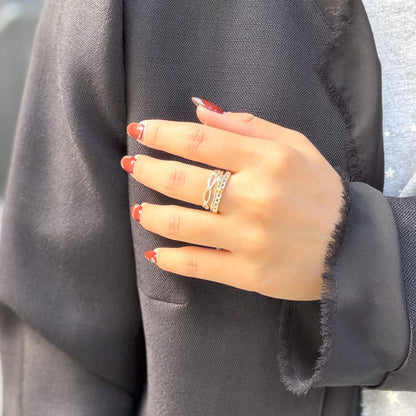Silver925 plain ring 60
