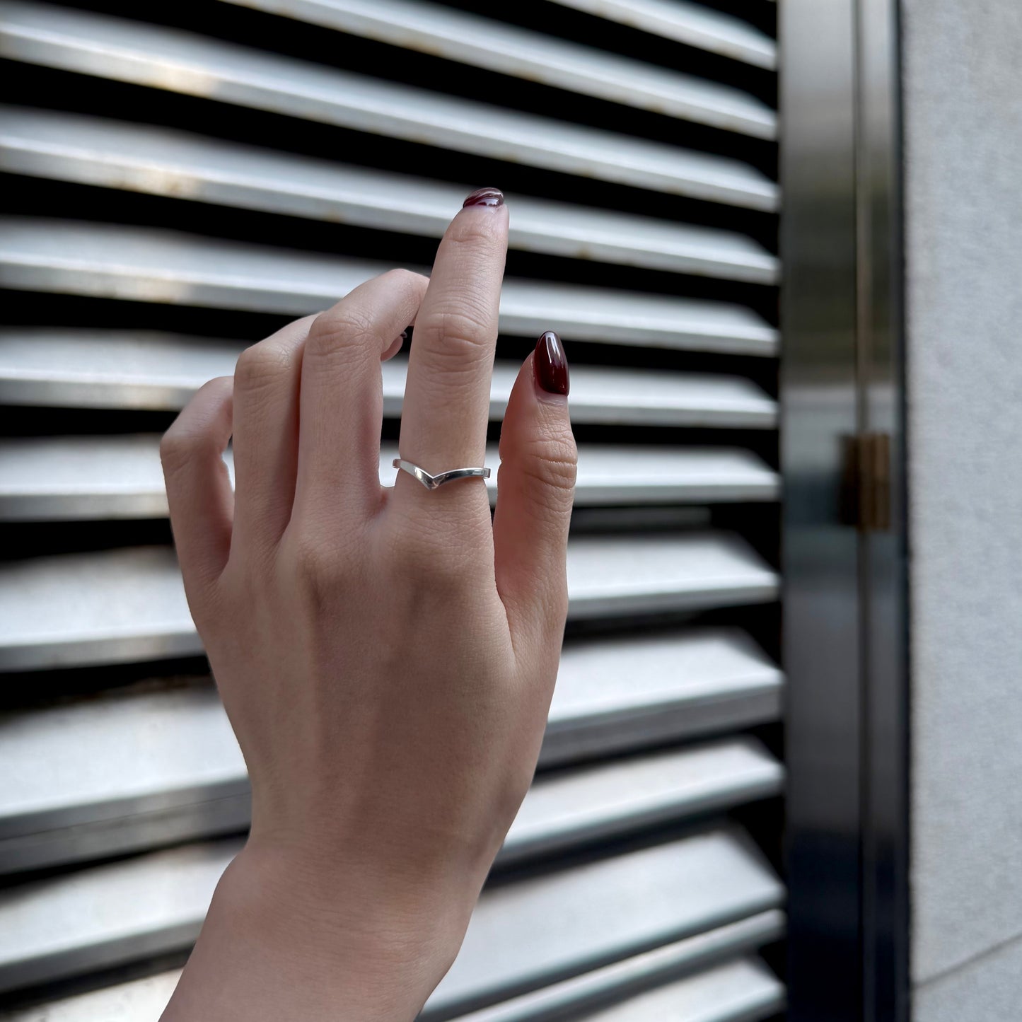 Silver925 plain ring 105