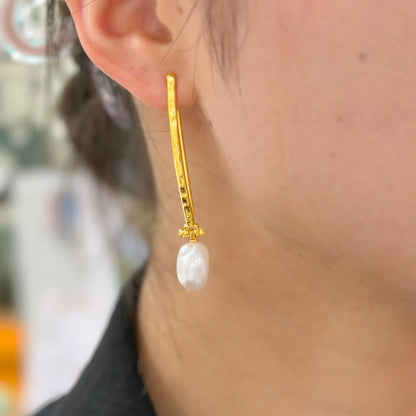 Brass pearl pierce