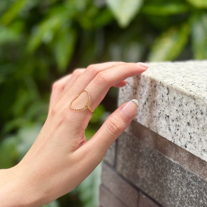 Brass plain ring 20