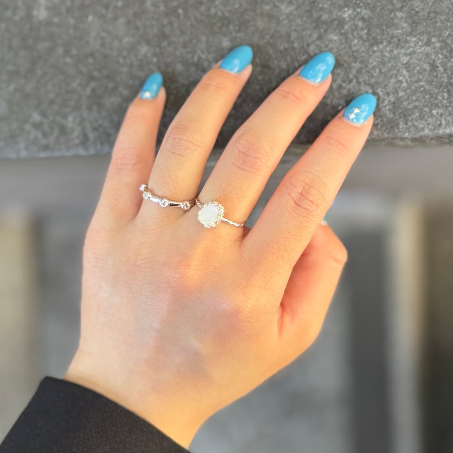 Roughcut ring