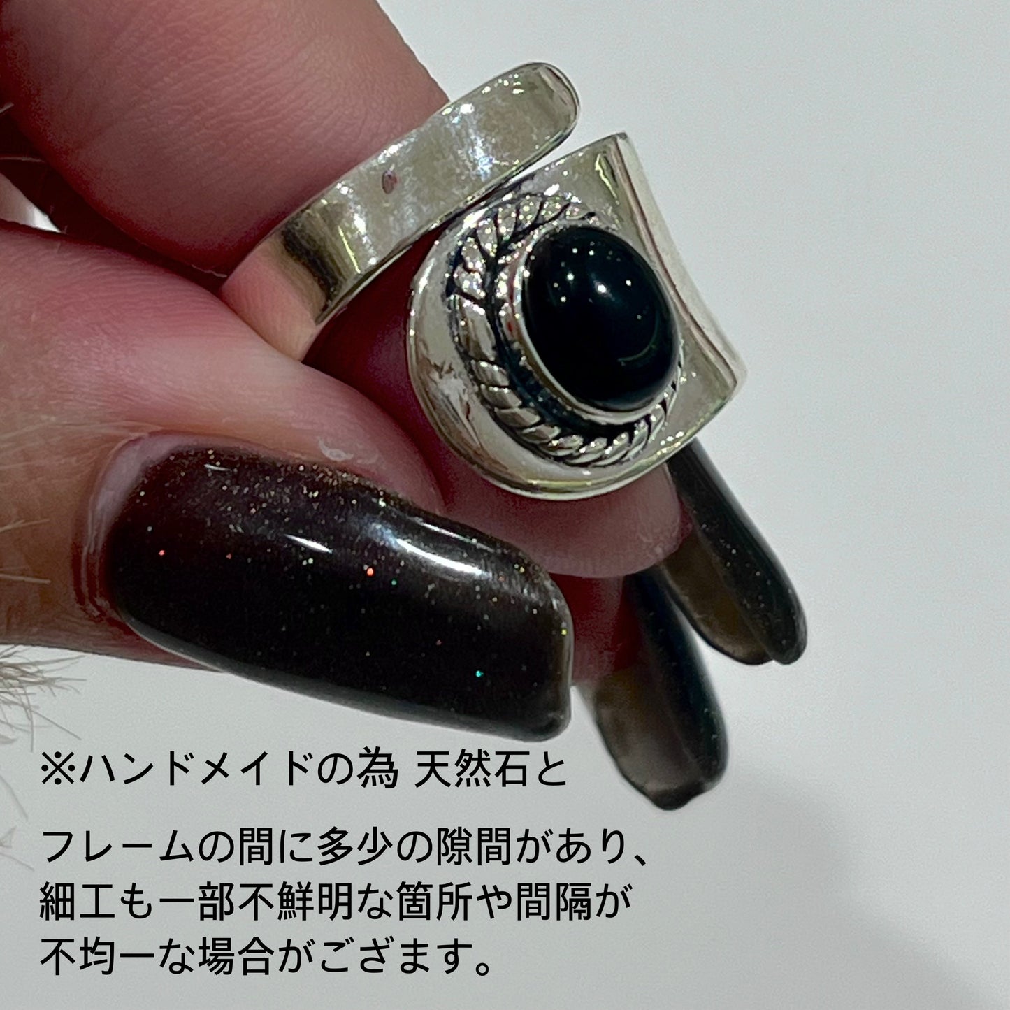 Silver925 design ring 57