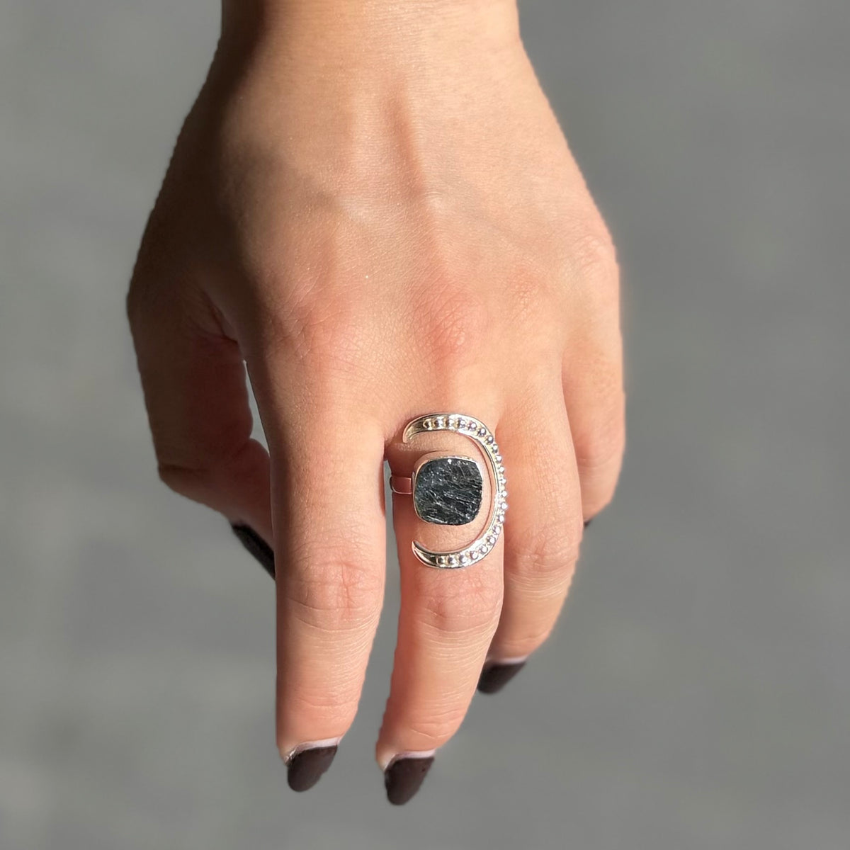 Labradorite ring 10