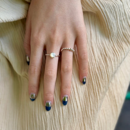 Silver925 1stone ring 7
