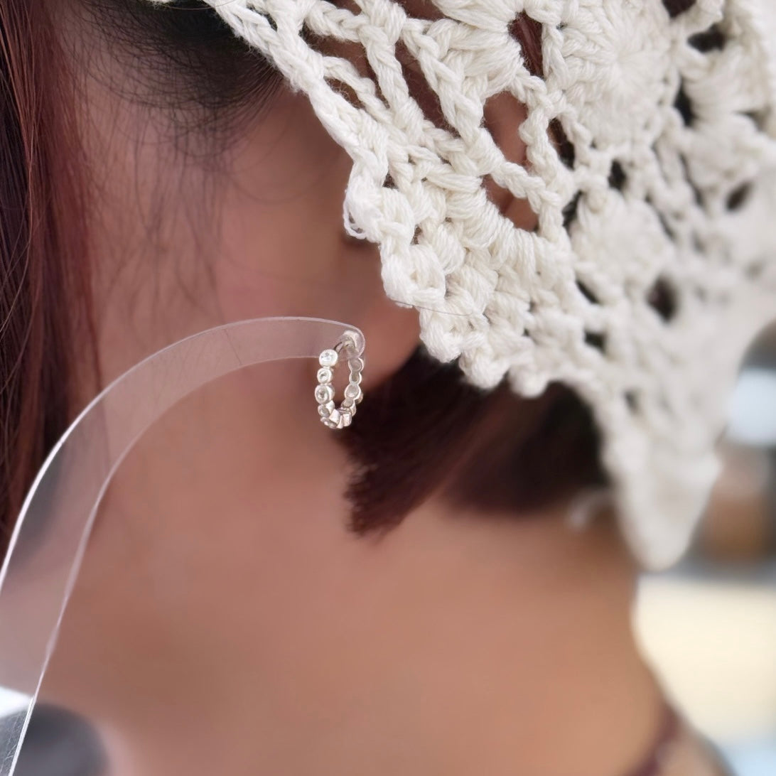 White topaz pierce