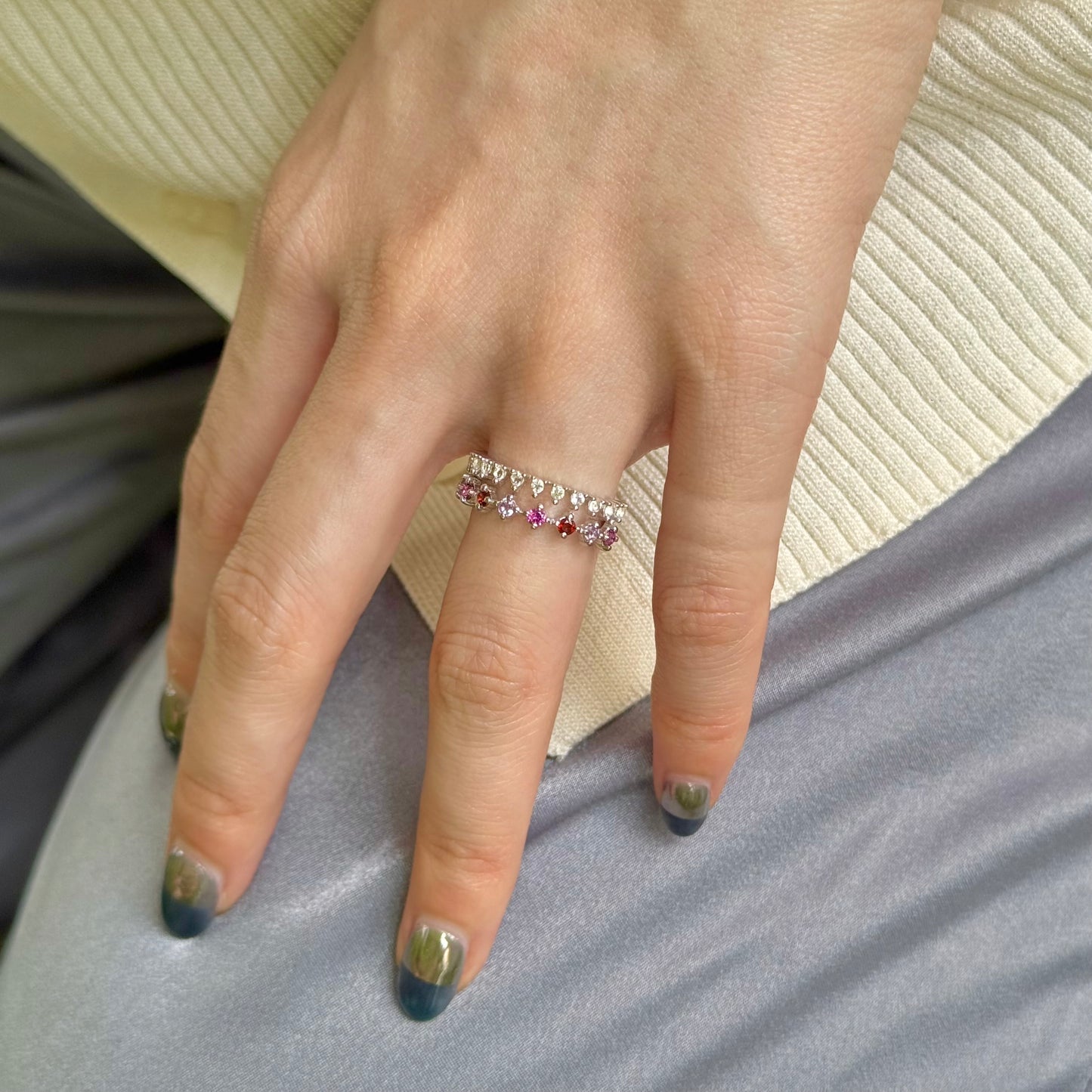 【Biju mam poco】Design ring