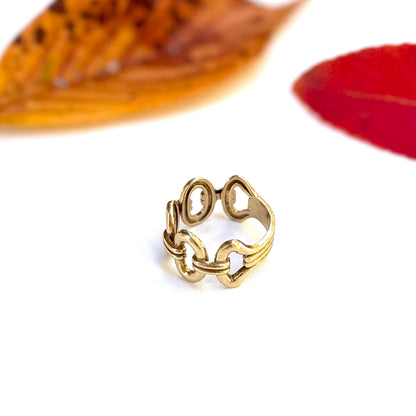 Brass plain ring 24