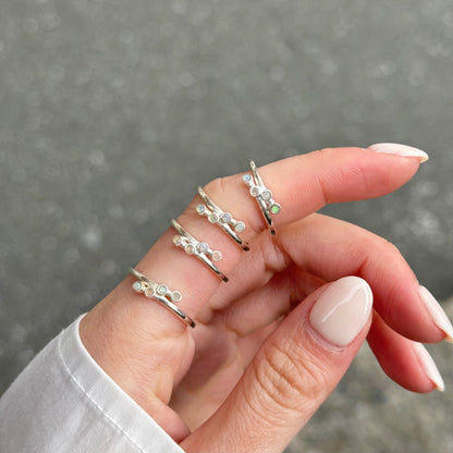 Silver925 design ring 90