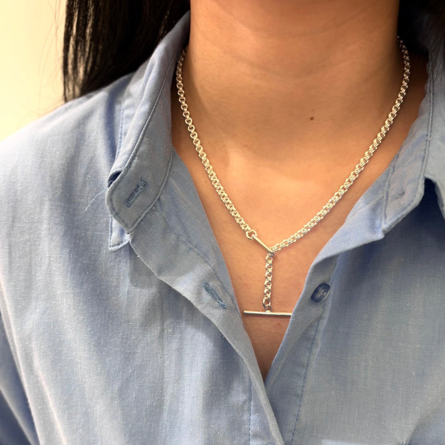 Silver925 chain necklace 36