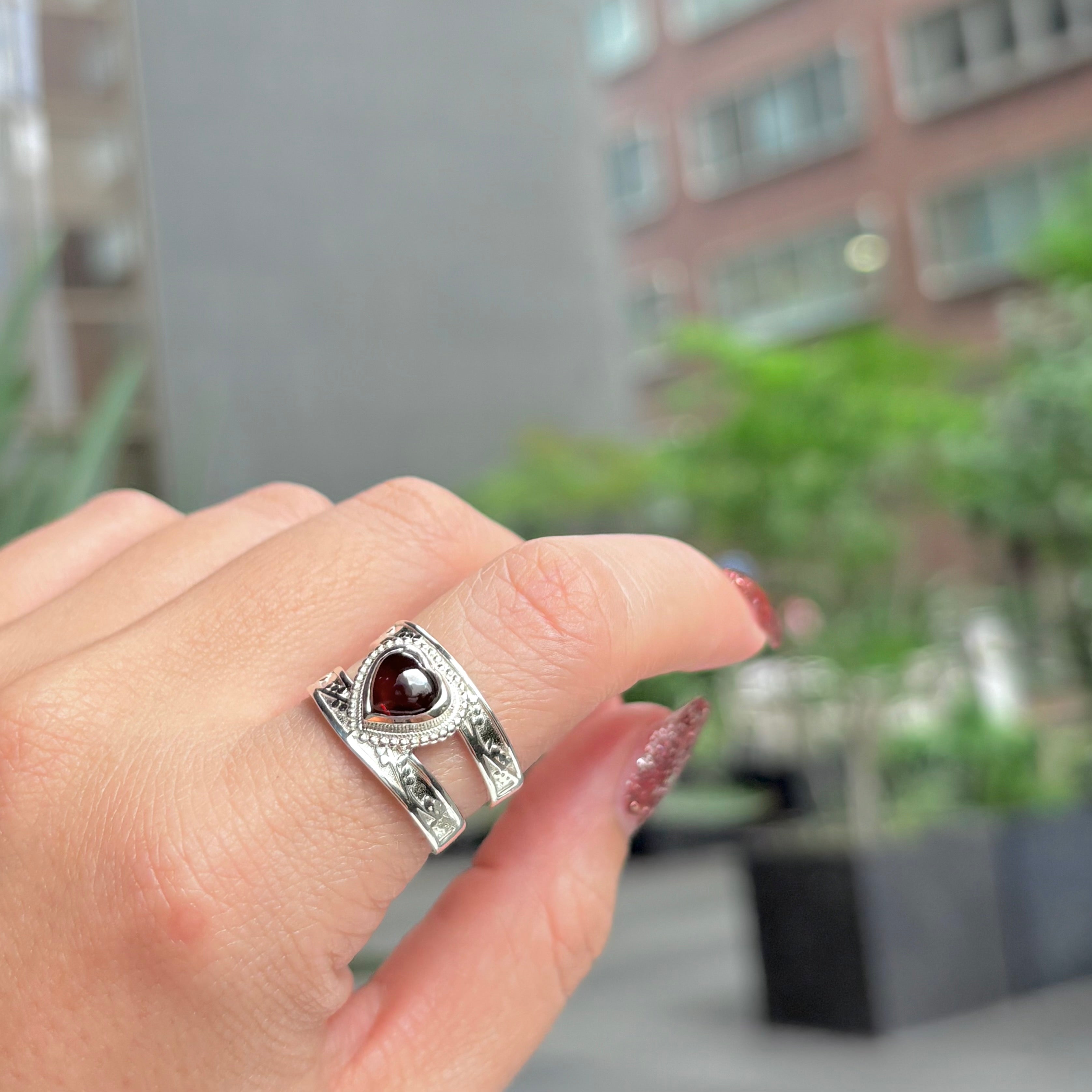 Heart design ring 3 – Biju mam