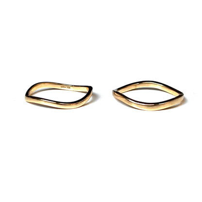 Brass plain ring 60