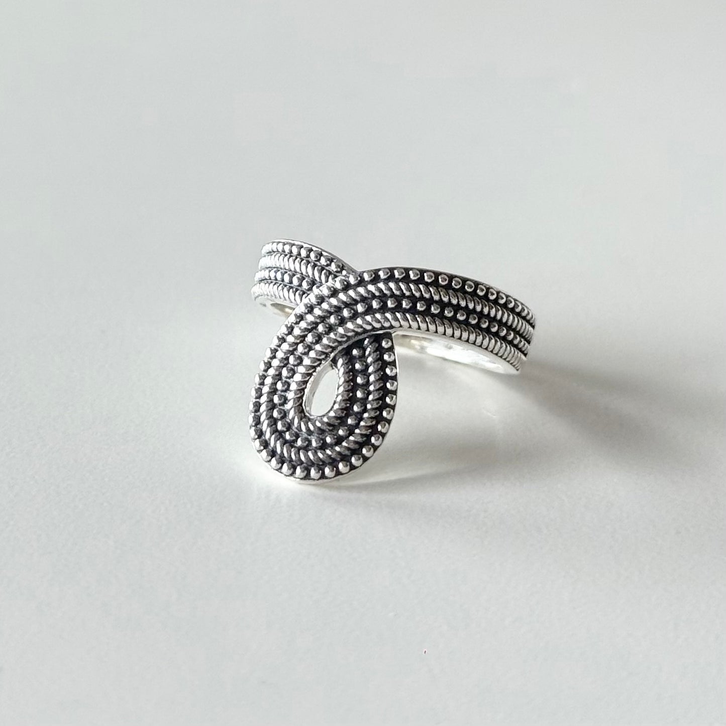 【Biju mam poco】Silver925 plain ring 7