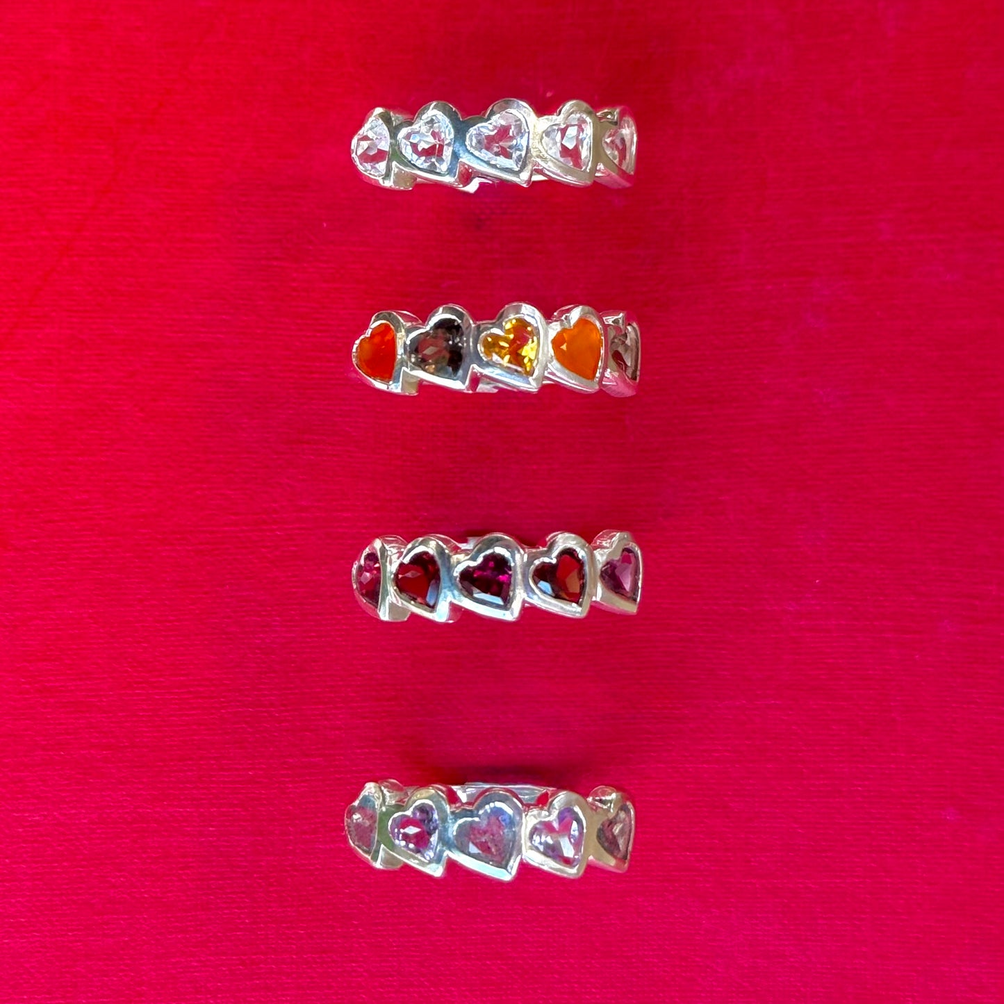 Heart design ring 5