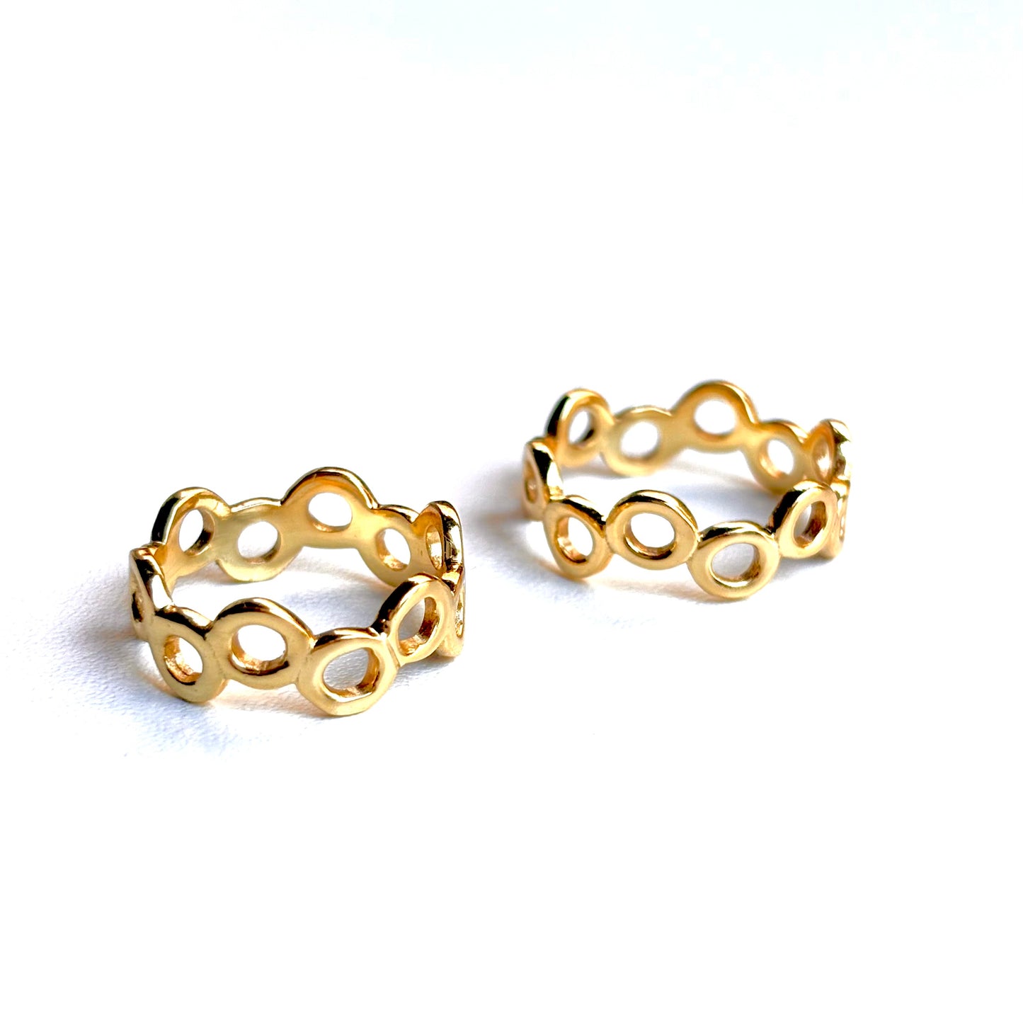 Brass plain ring 23