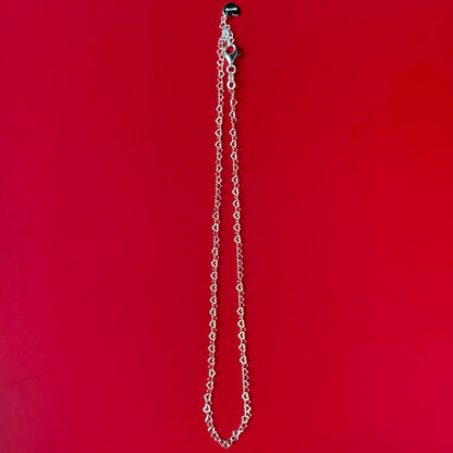Silver925 chain  necklace〈Heart〉1