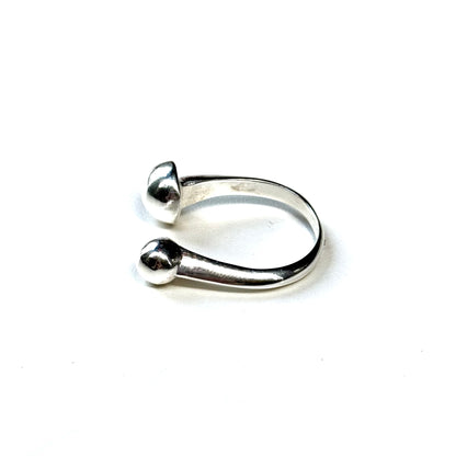 Silver925 plain ring 56