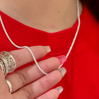 Silver925 chain necklace 44