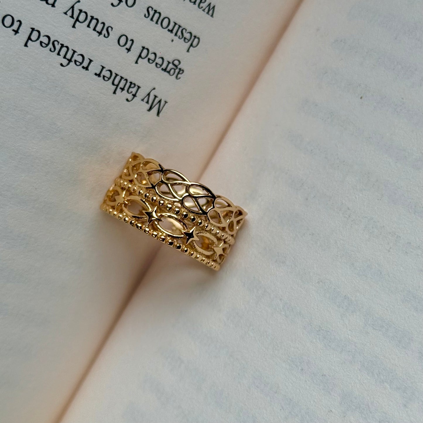 Brass plain ring 68