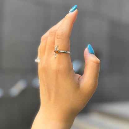 Silver925 design ring 123