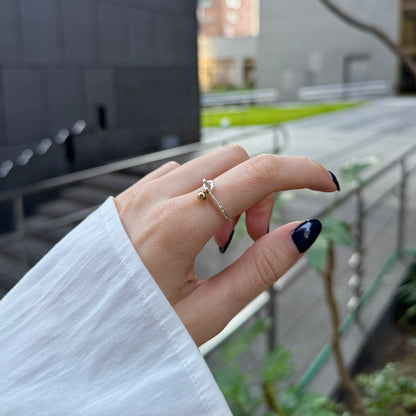 Mix plain ring〈Ball〉