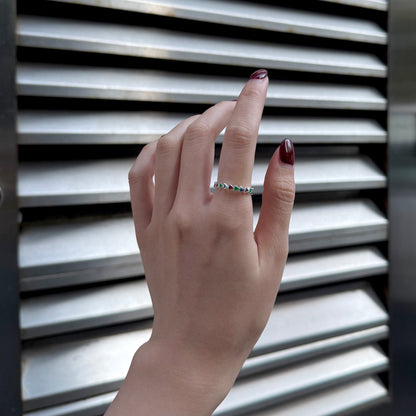 Triangle enamel ring 2