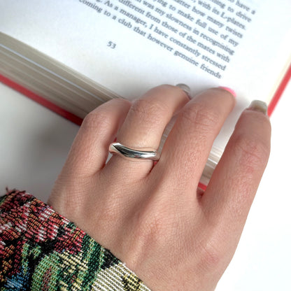 Silver925 plain ring 140