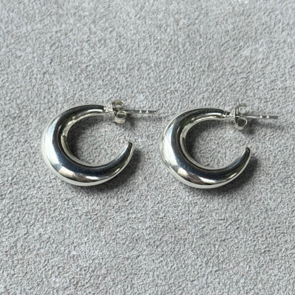 Silver925 hoop pierce 8