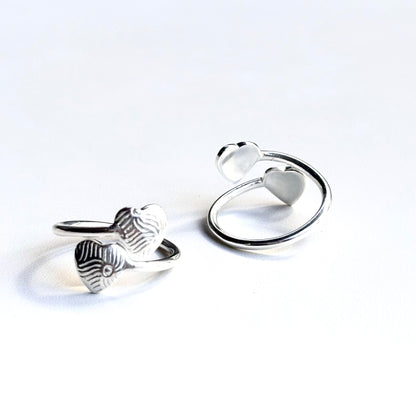 Heart plain ring 28