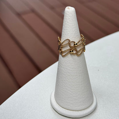 Brass plain ring 65