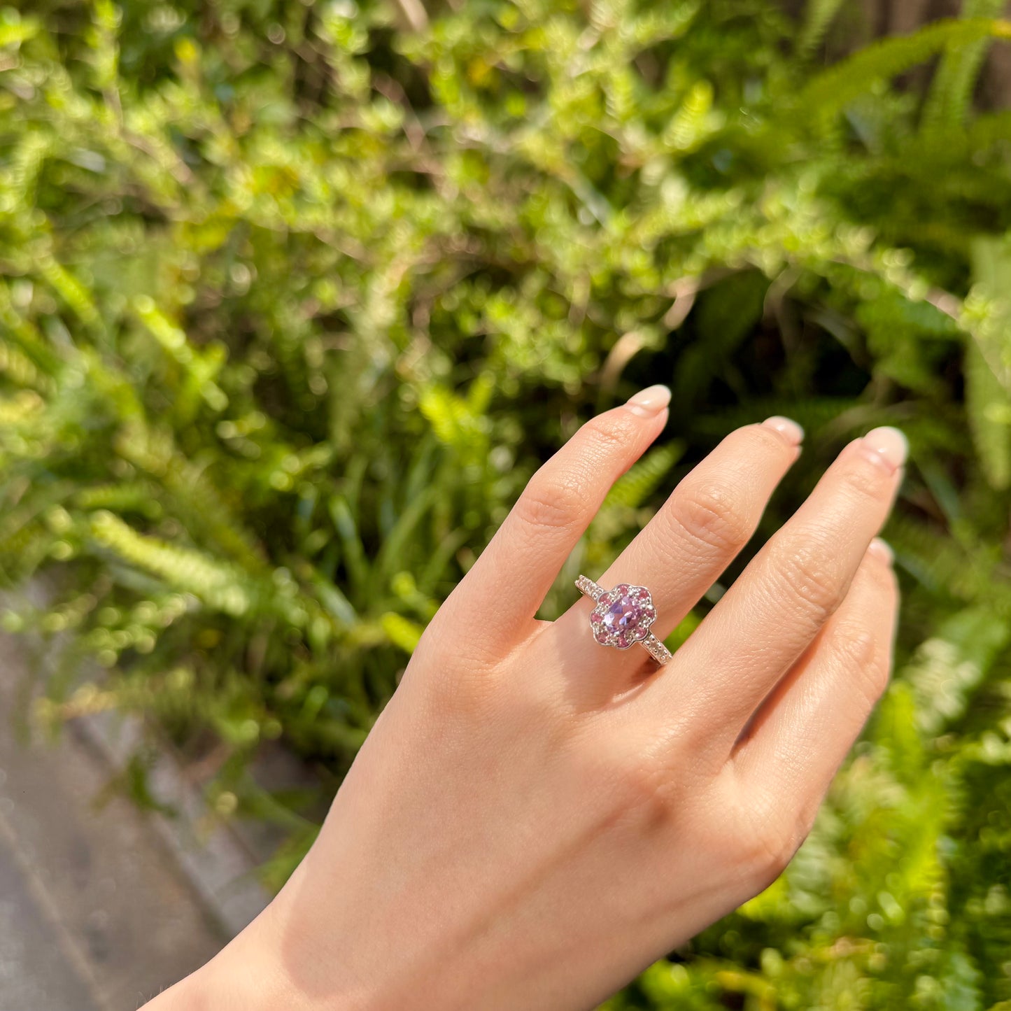 【Bijumam poco】Flower design ring