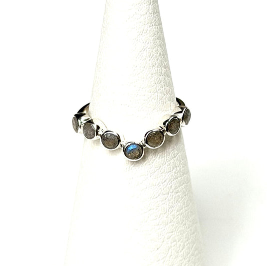 Labradorite ring 5