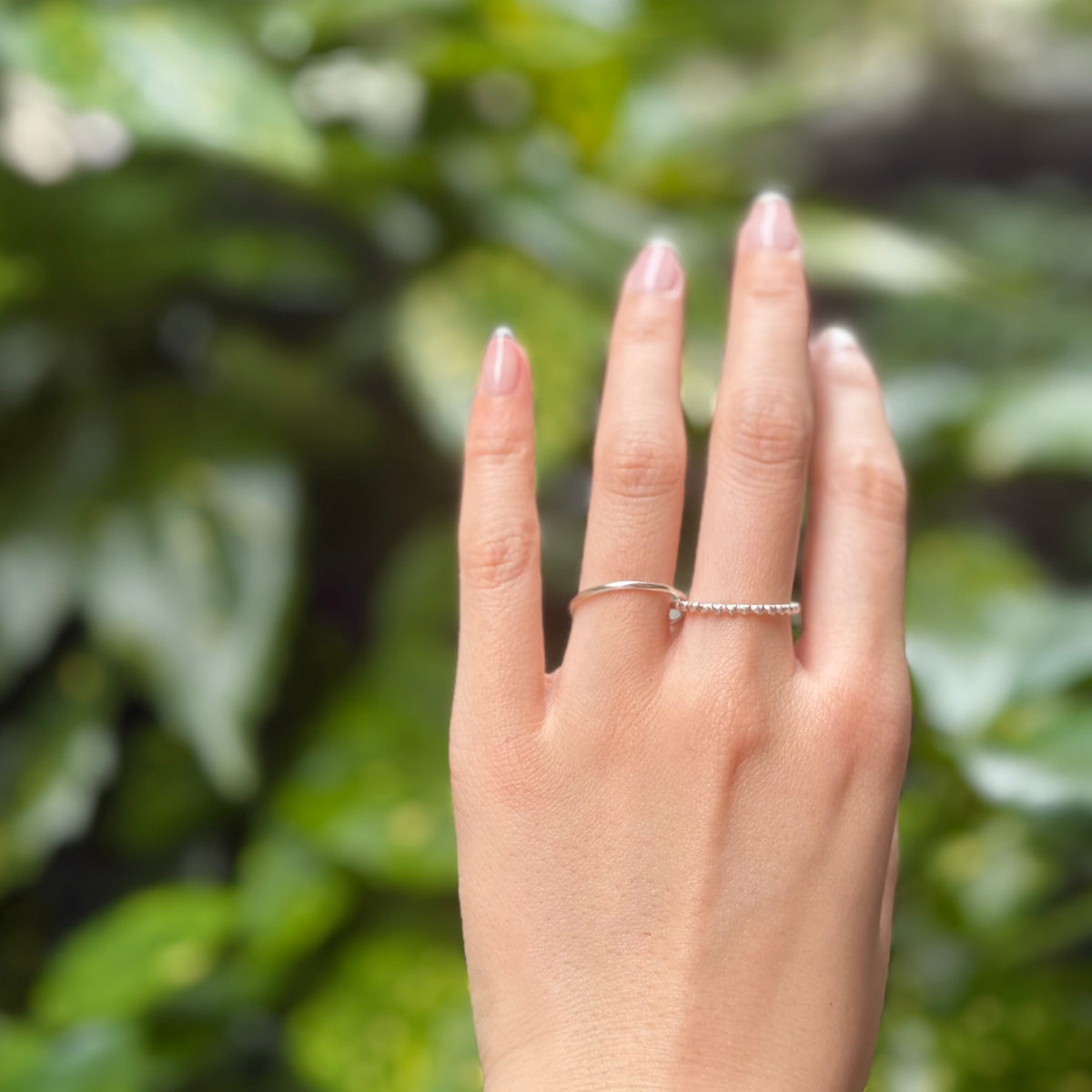 Silver925 stacking ring 2