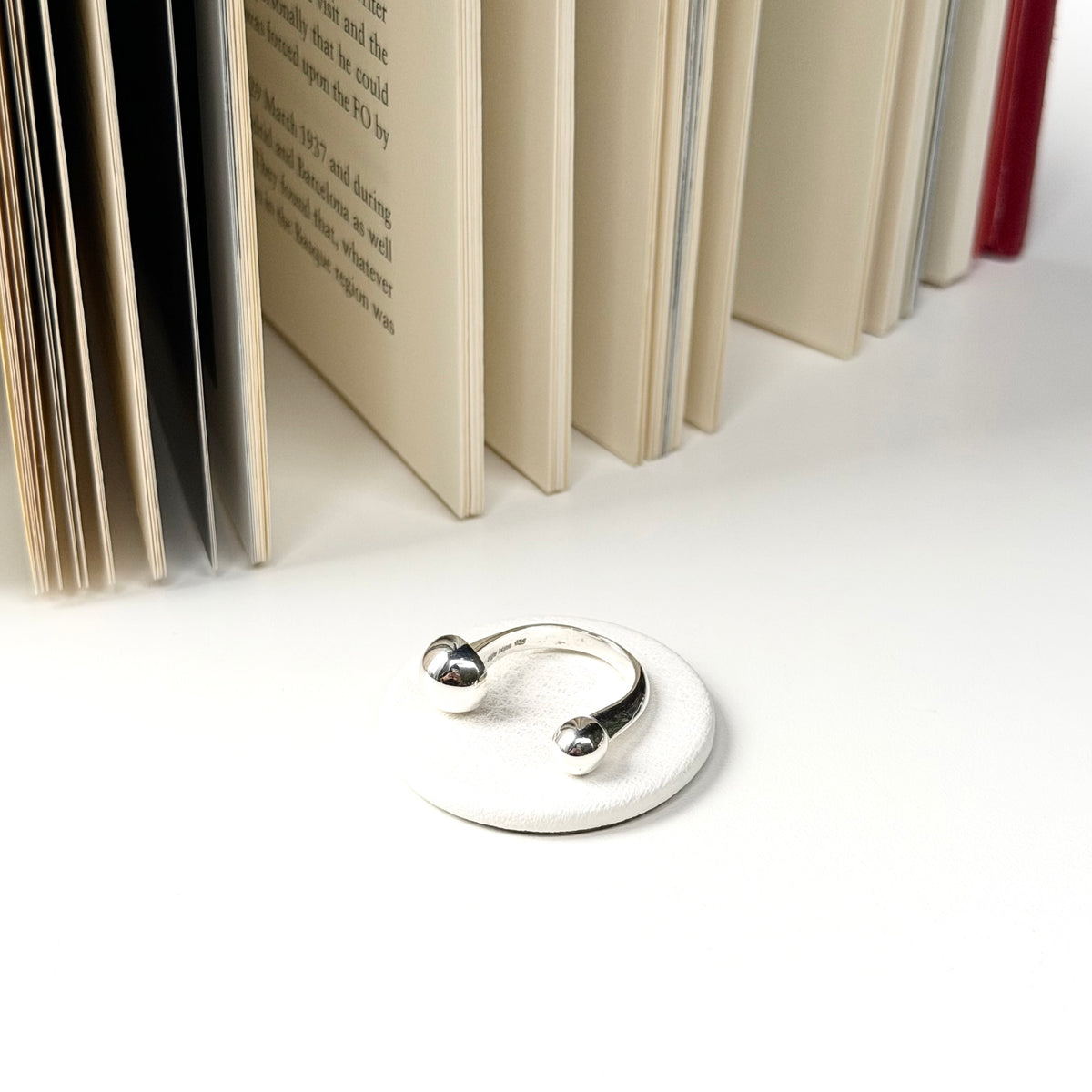 Silver925 plain ring 62