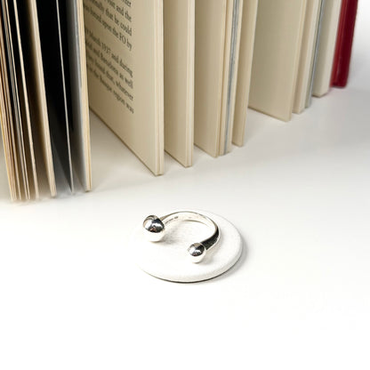 Silver925 plain ring 62