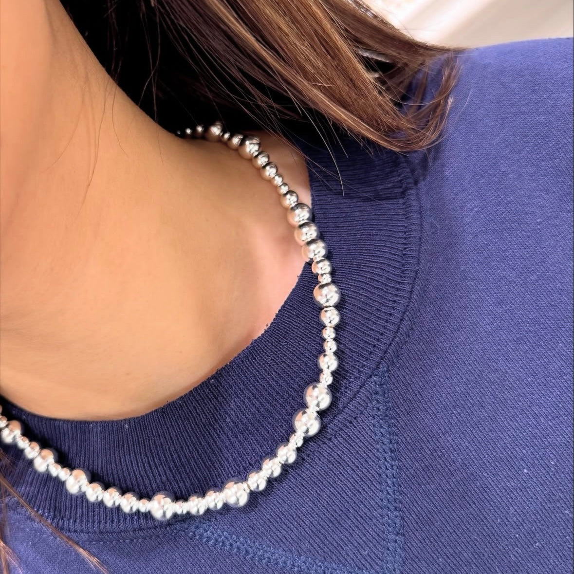 Silver925 chain necklace 57