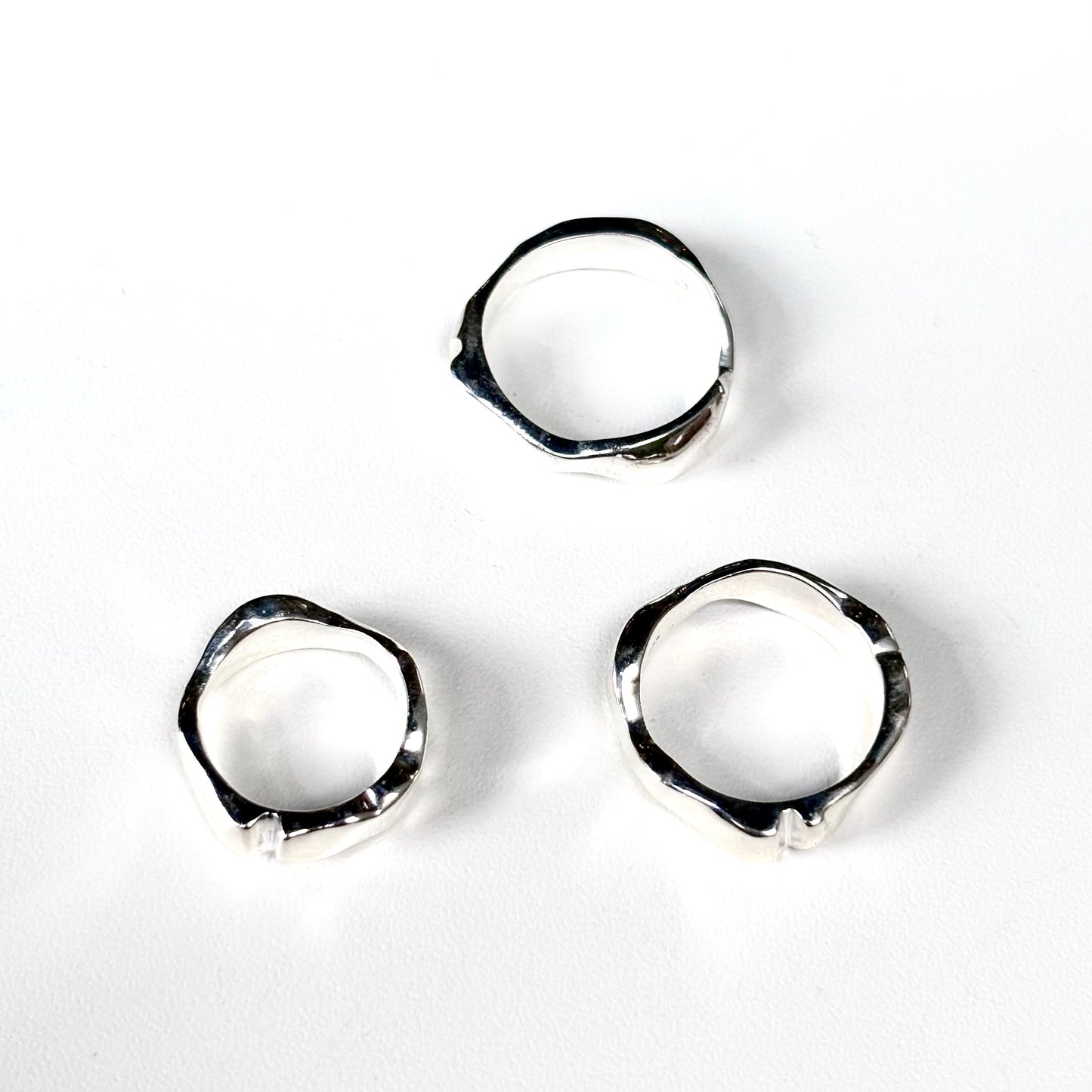 Silver925 plain ring 68